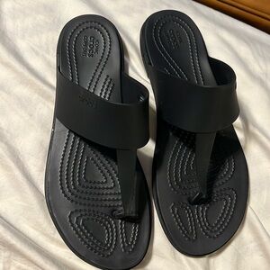 Crocs flip flops